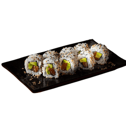 SALMON & AVOCADO MAKI ROLL